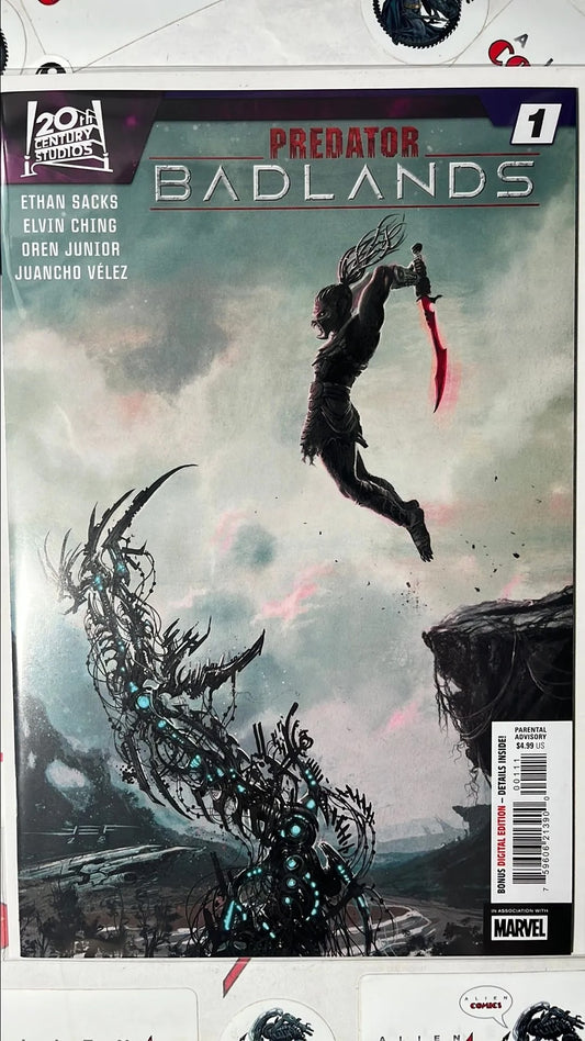PREDATOR: Badlands (#1 Marvel 2025 1st printing Juan Ferreyra Cover Official Prequel to Movie NM)
