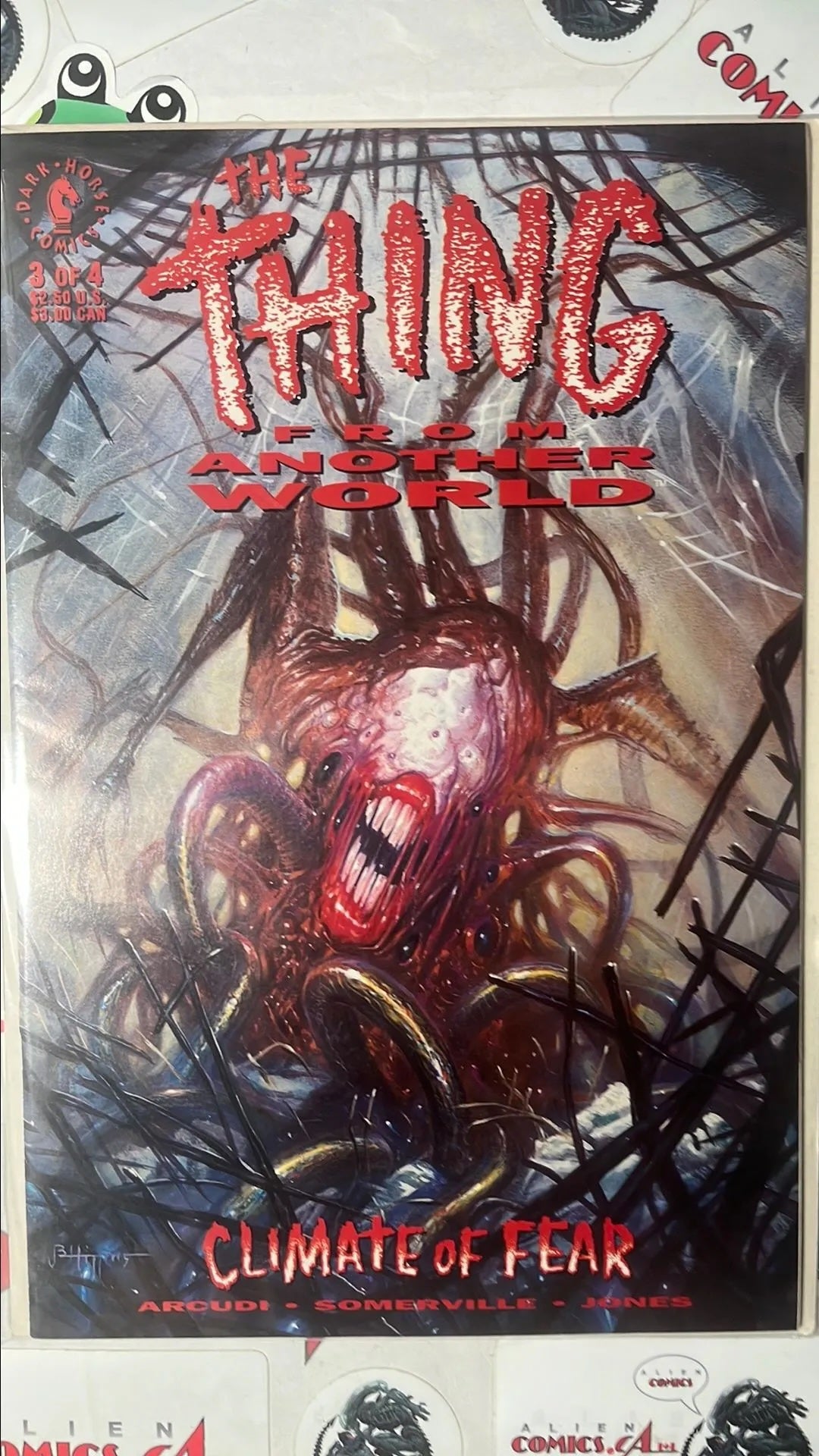 The Thing From Another World: Climate of Fear (#3 Dark Horse 1992 HTF NM-)