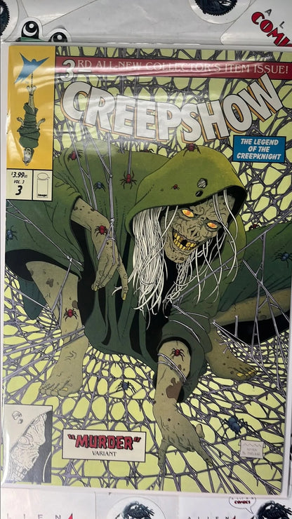 Creepshow (#3M Image Comics 2026 2nd Printing Martin Morazzo & Chris O’Halloran Spider-man 1 Homage Cover Variant NM)