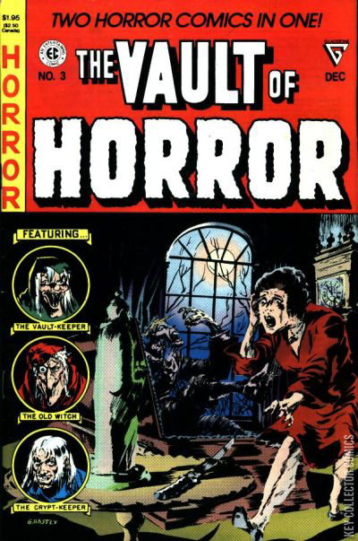 The Vault of Horror (#3 Gladstone 1990 Marie Severin Cover Two Horror Comics In One! NM)