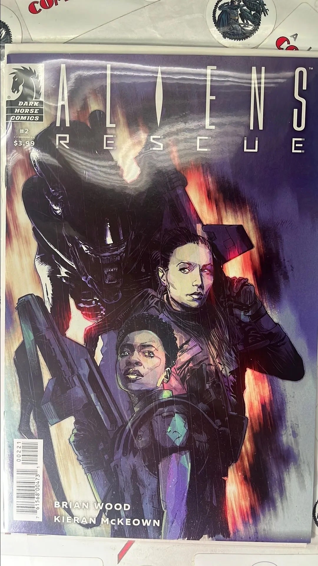 ALIENS: Rescue (#2C Dark Horse 2018 Mack Chater Variant Amanda Ripley NM)