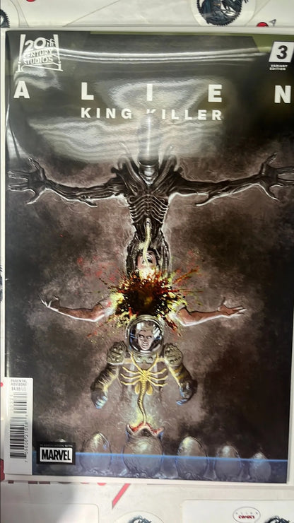 ALIEN: King Killer (#3C Marvel 2026 Cappuccio Lifecycle Variant NM)
