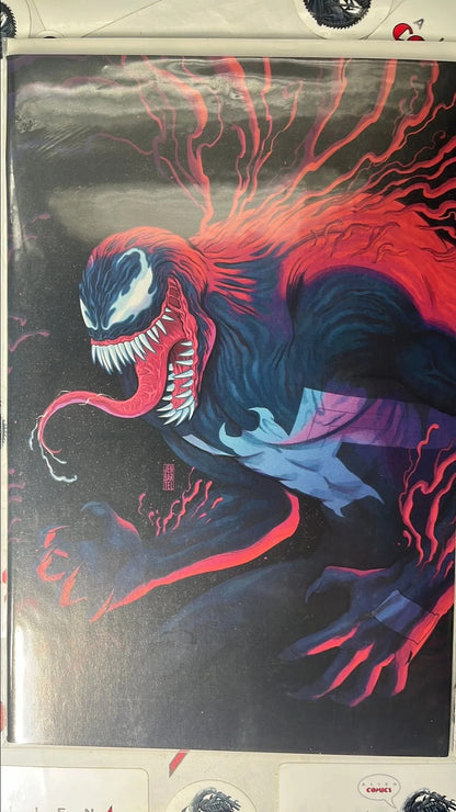 Marvel Tales Featuring Venom (#1B Marvel 2019 Jen Bartel 1:50 Virgin Variant Double-sized NM)