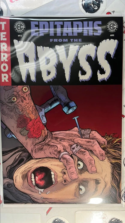 Epitaphs from the Abyss (#2B EC/Oni Press 2024 TERROR Adam Pollina Variant Hammer-Head! NM)