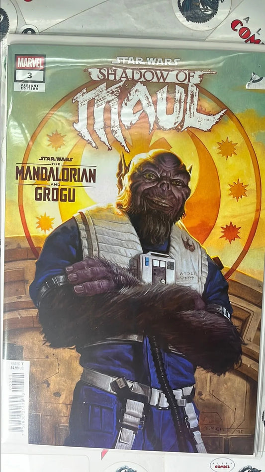Shadow of Maul (#3G Marvel 2026 E.M. Gist Garazeb Orrelios Variant NM)