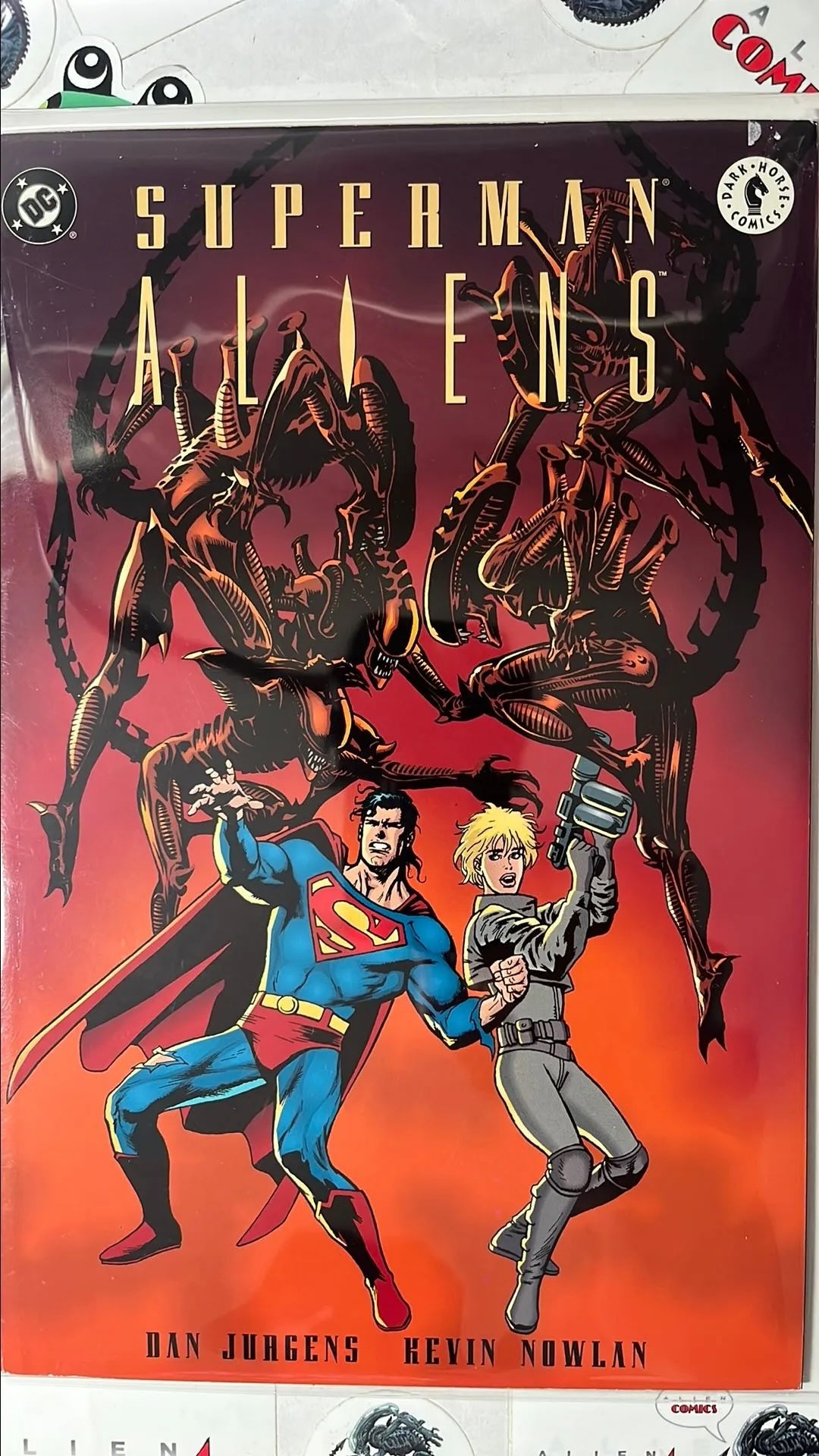 ALIENS/Superman (#2 Dark Horse/DC Crossover 1995 NM)
