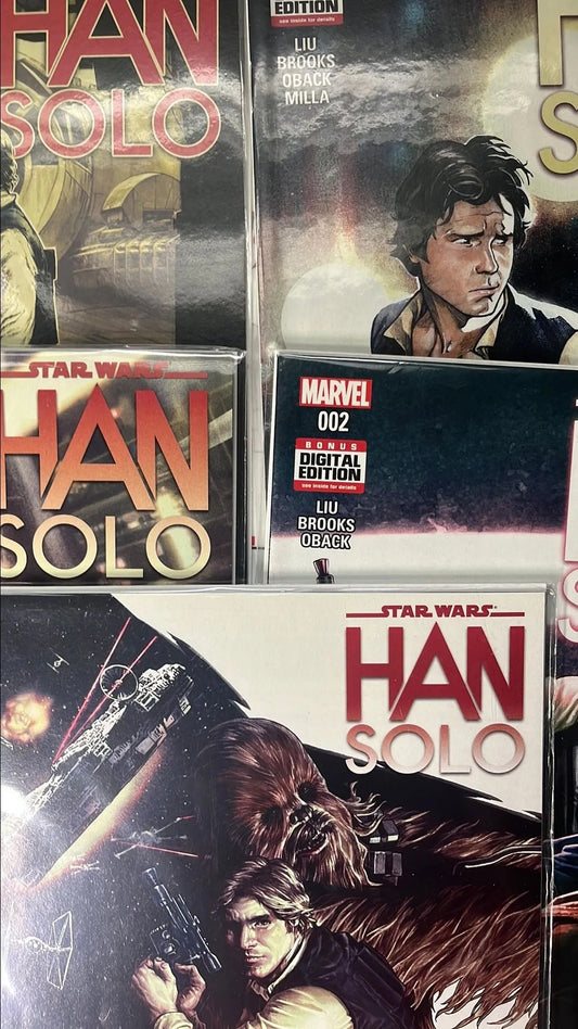 Han Solo (Marvel 2016 5-Book Lot Complete Series NM)