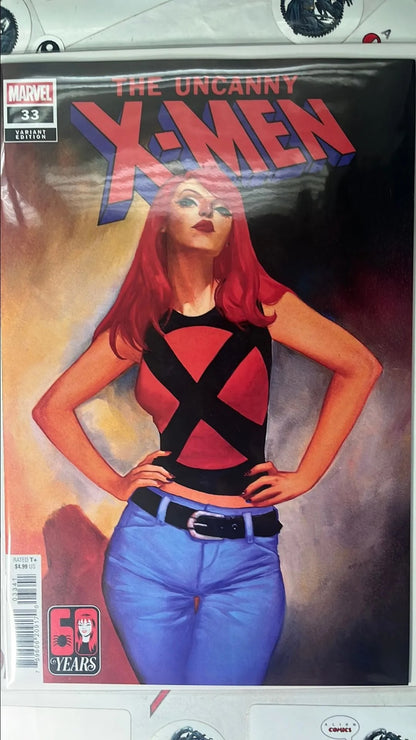 Uncanny X-men (#33H Marvel 2026 Meghan Hetrick Variant Mary Jane NM)