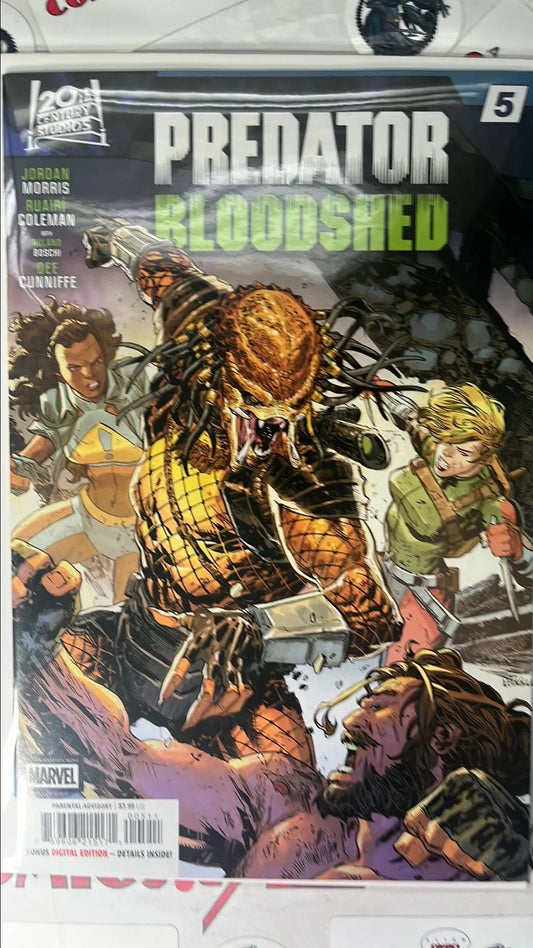PREDATOR: Bloodshed (#5 Marvel 2026 Ken Lashley Cover NM)