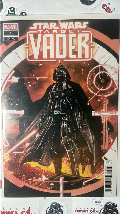 Target: Vader (#1C Marvel 2019 Marco Checchetto 1:50 Variant HTF NM)