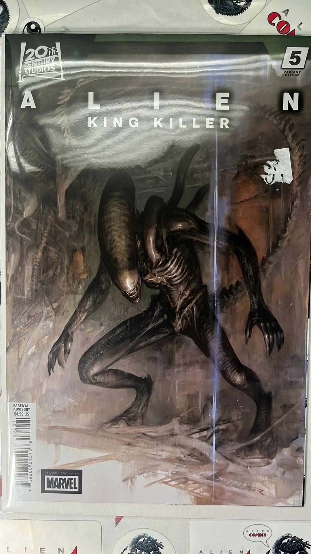 ALIEN: King Killer (#5P Marvel 2026 Puppeteer Lee Variant NM)
