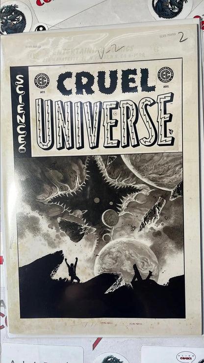 CRUEL UNIVERSE 1G Oni 2024 Williams 1:20 B&W Sketch Retail Incentive HIGH GRADE