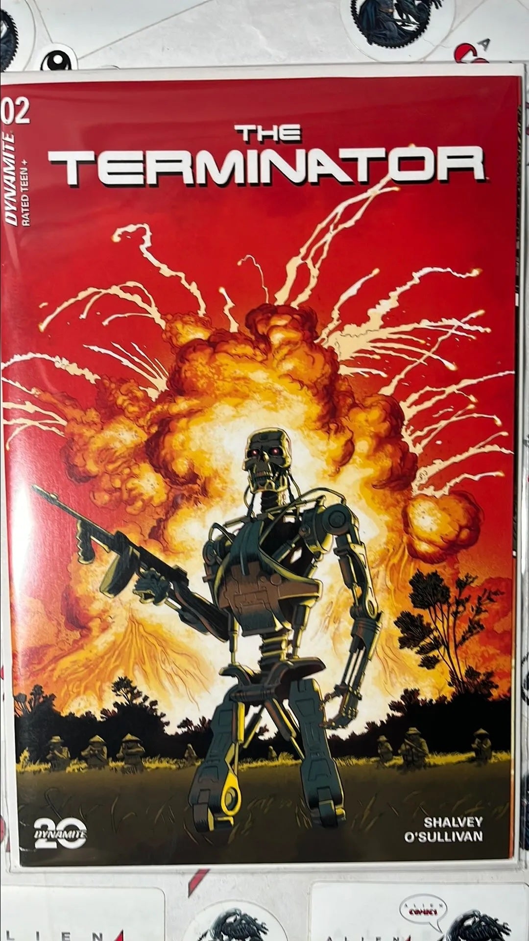 The Terminator (#2 Dynamite 2024 Declan Shalvey Cover NM)