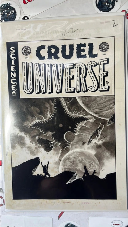 CRUEL UNIVERSE 1G Oni 2024 Williams 1:20 B&W Sketch Retail Incentive HIGH GRADE