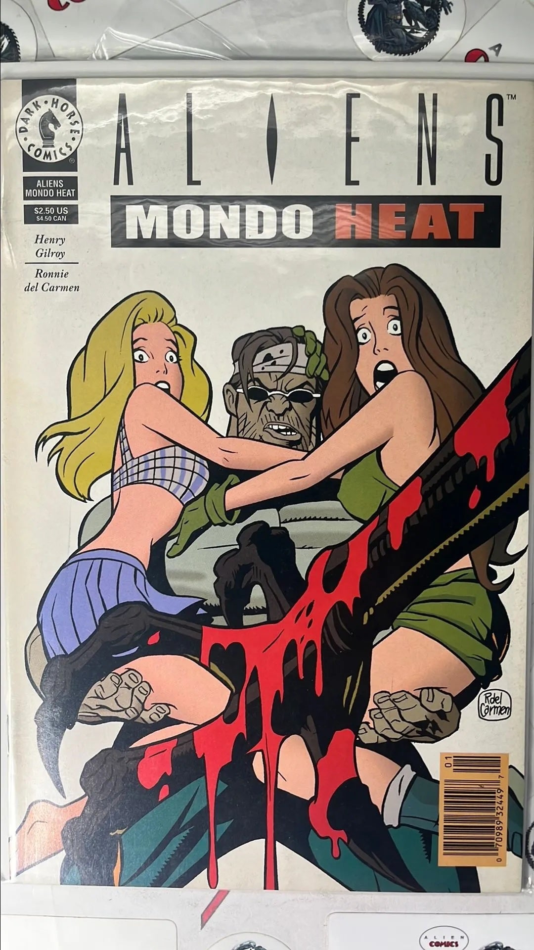 ALIENS: Mondo Heat (One-Shot Dark Horse 1995 Ronnie Del Carmen Cover VF/NM)