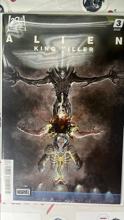 ALIEN: King Killer (#3C Marvel 2026 Cappuccio Lifecycle Variant NM)