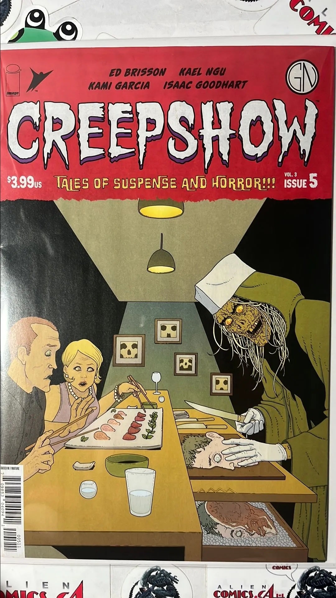 Creepshow (#5 Image 2025 Martin Morazzo Cover Creepshow Sushi NM)