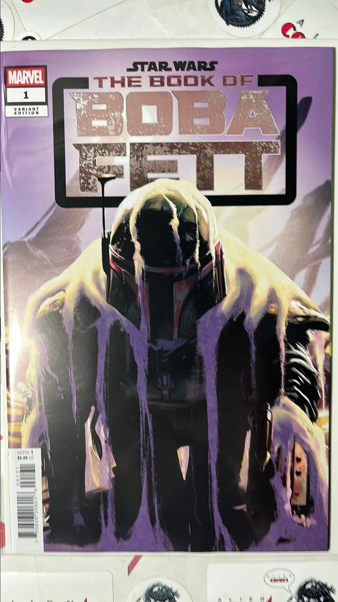 The Book of Boba Fett (#1W Marvel 2026 Pete Woods Variant NM)