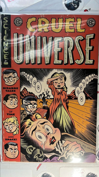 CRUEL UNIVERSE 3C Oni Press 2024 Stephens 1:10 Homage Variant Lady Crying HIGH GRADE