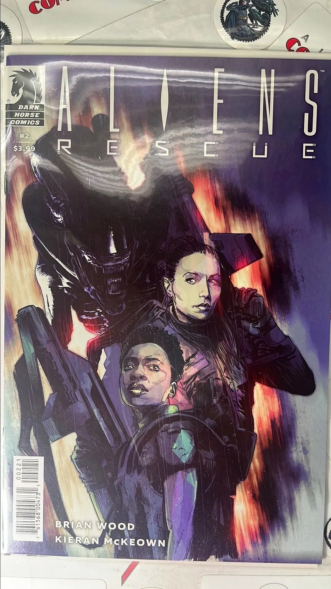 ALIENS: Rescue (#2C Dark Horse 2018 Mack Chater Variant Amanda Ripley NM)