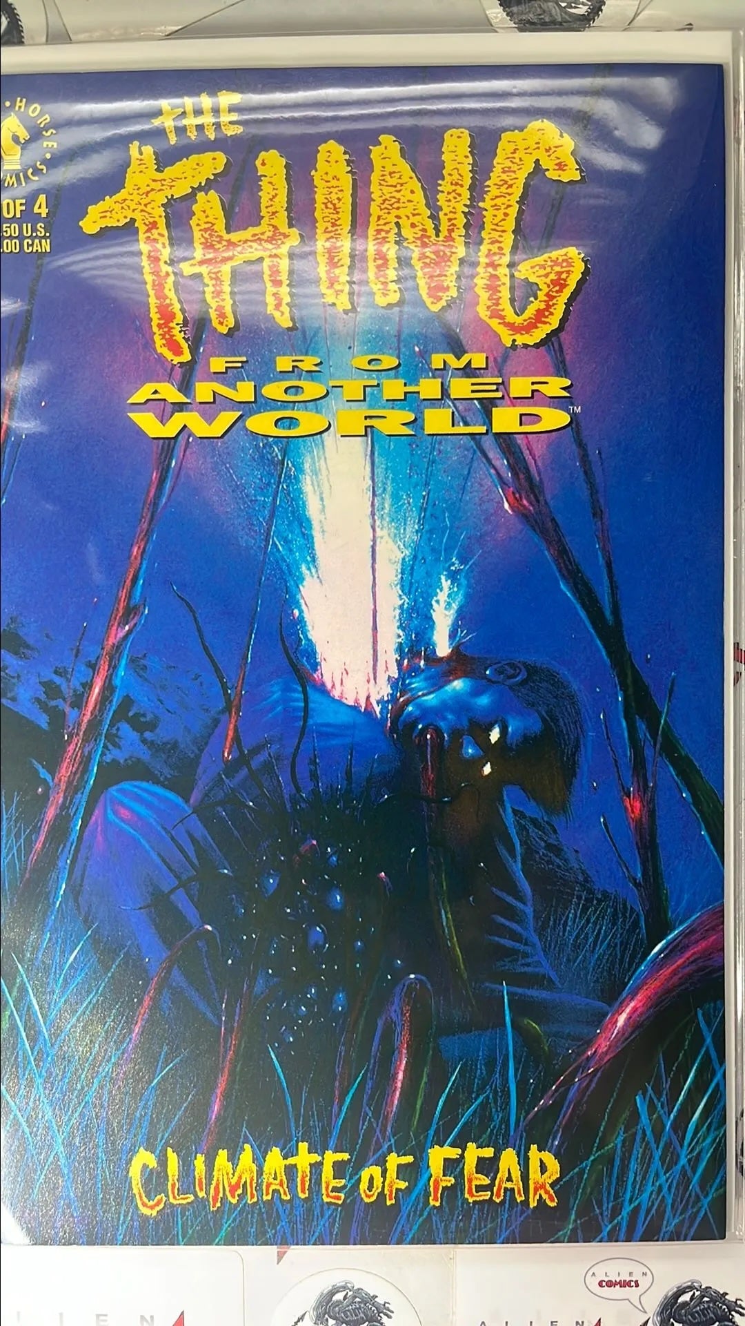 The Thing From Another World: Climate of Fear (4-Book Lot Complete Series Dark Horse 1992 HTF NM)