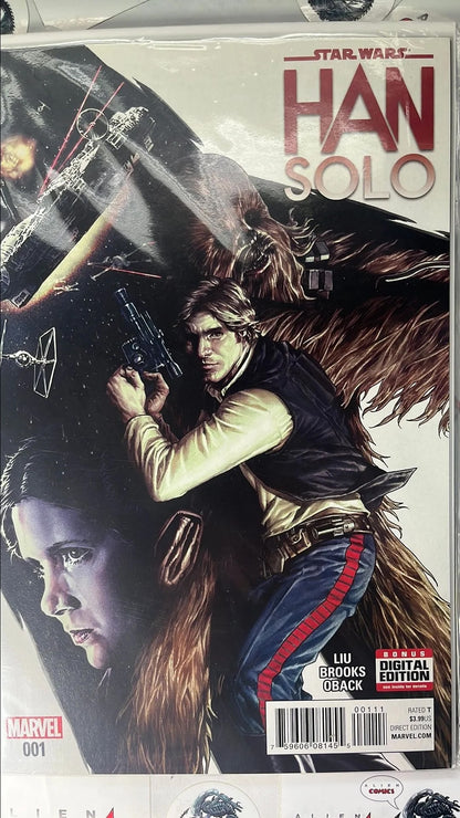 Han Solo (Marvel 2016 5-Book Lot Complete Series NM)