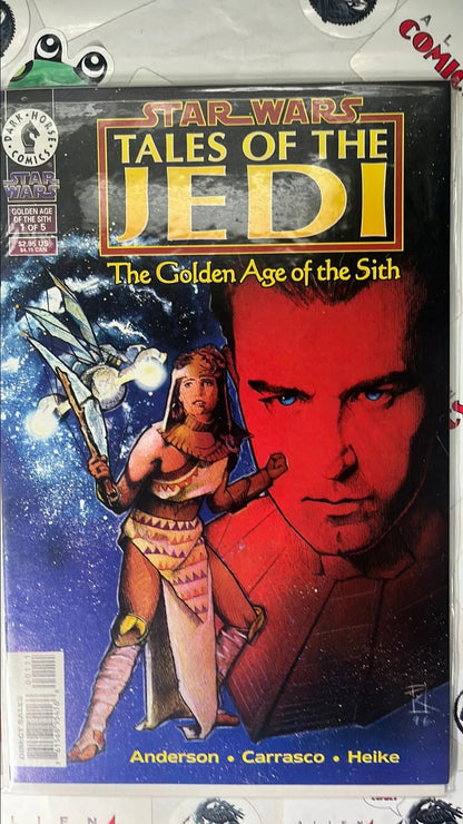 Tales of the Jedi: The Golden Age of the Sith (#1 Dark Horse 1997 Russell Walks Cover NM)