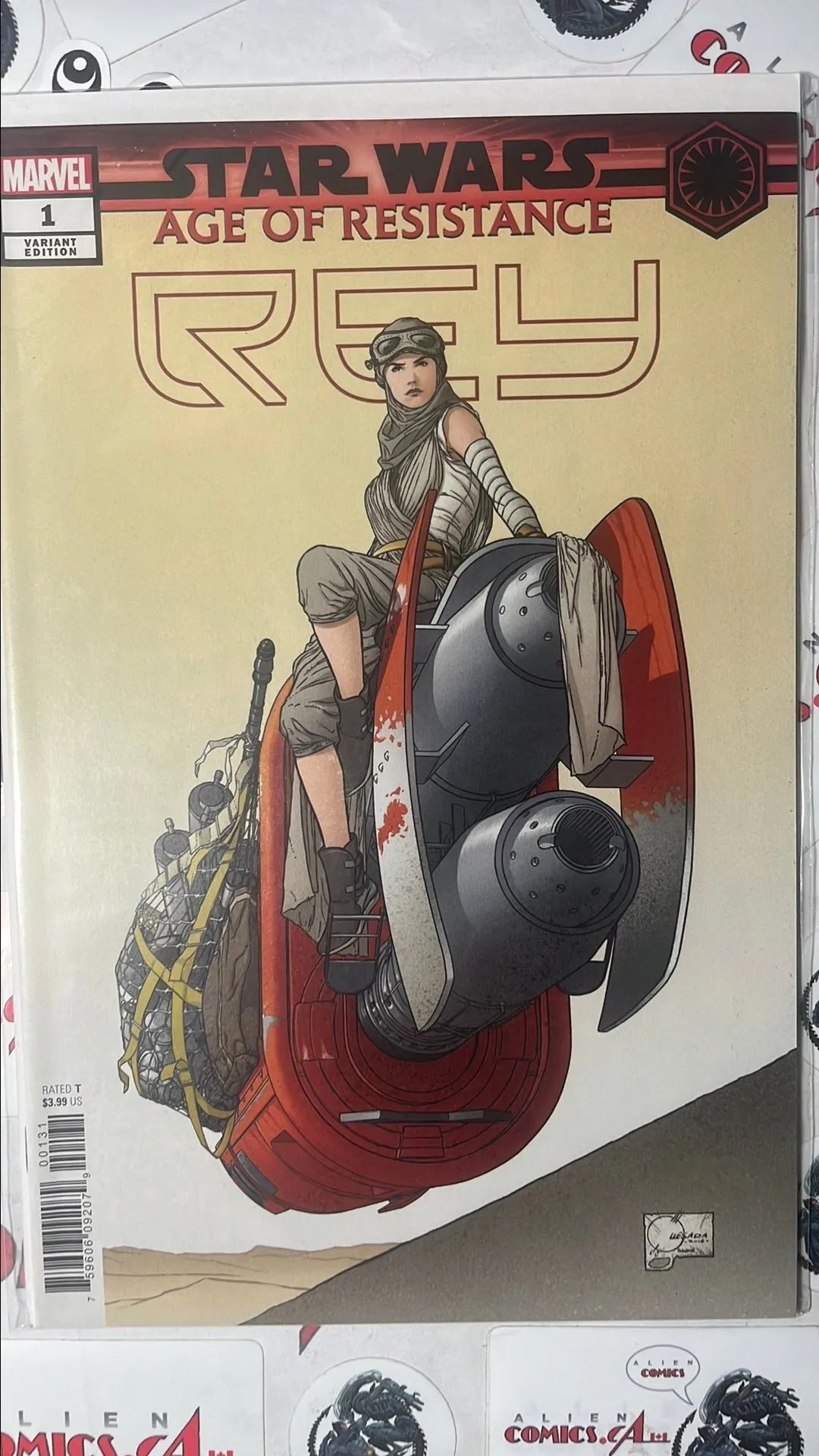 Age of Resistance (#1Q Marvel 2019 Rey Quesada 1:50 Variant HTF NM)