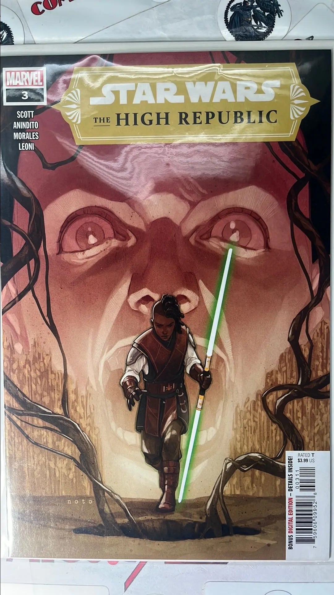 High Republic (#3 Marvel 2021 Phil Noto Cover 1st full app. Drengir, 1st cameo app. Imri Cantaros, 2nd cameo app. Vernestra Rwoh NM)