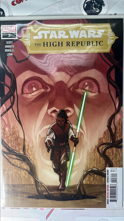 High Republic (#3 Marvel 2021 Phil Noto Cover 1st full app. Drengir, 1st cameo app. Imri Cantaros, 2nd cameo app. Vernestra Rwoh NM)