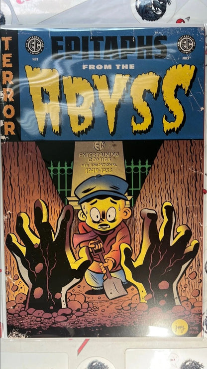 EPITAPHS FROM THE ABYSS 1F EC/Oni 2024 Jay Stephens 1:10 Variant Rare HIGH GRADE