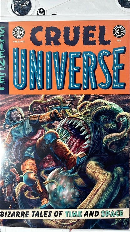CRUEL UNIVERSE 2 EC/Oni Press 2025 Lee Bermejo Cover Octopus Monster HIGH GRADE