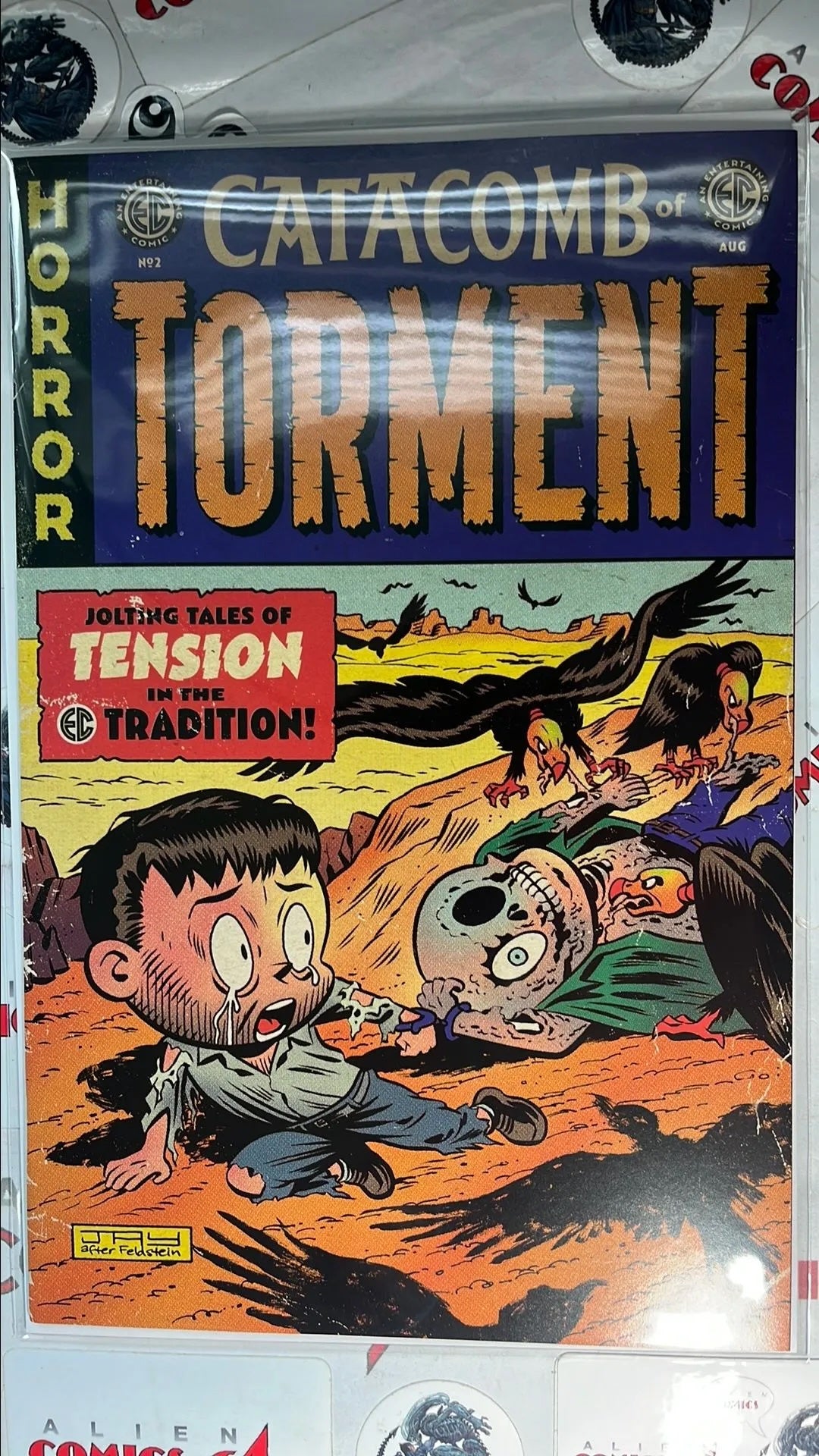 Catacomb of Torment (#2C EC/Oni Press 2024 Jay Stephens 1:10 Homage Incentive Variant Jolting Tales of Tension in the EC Tradition! NM)