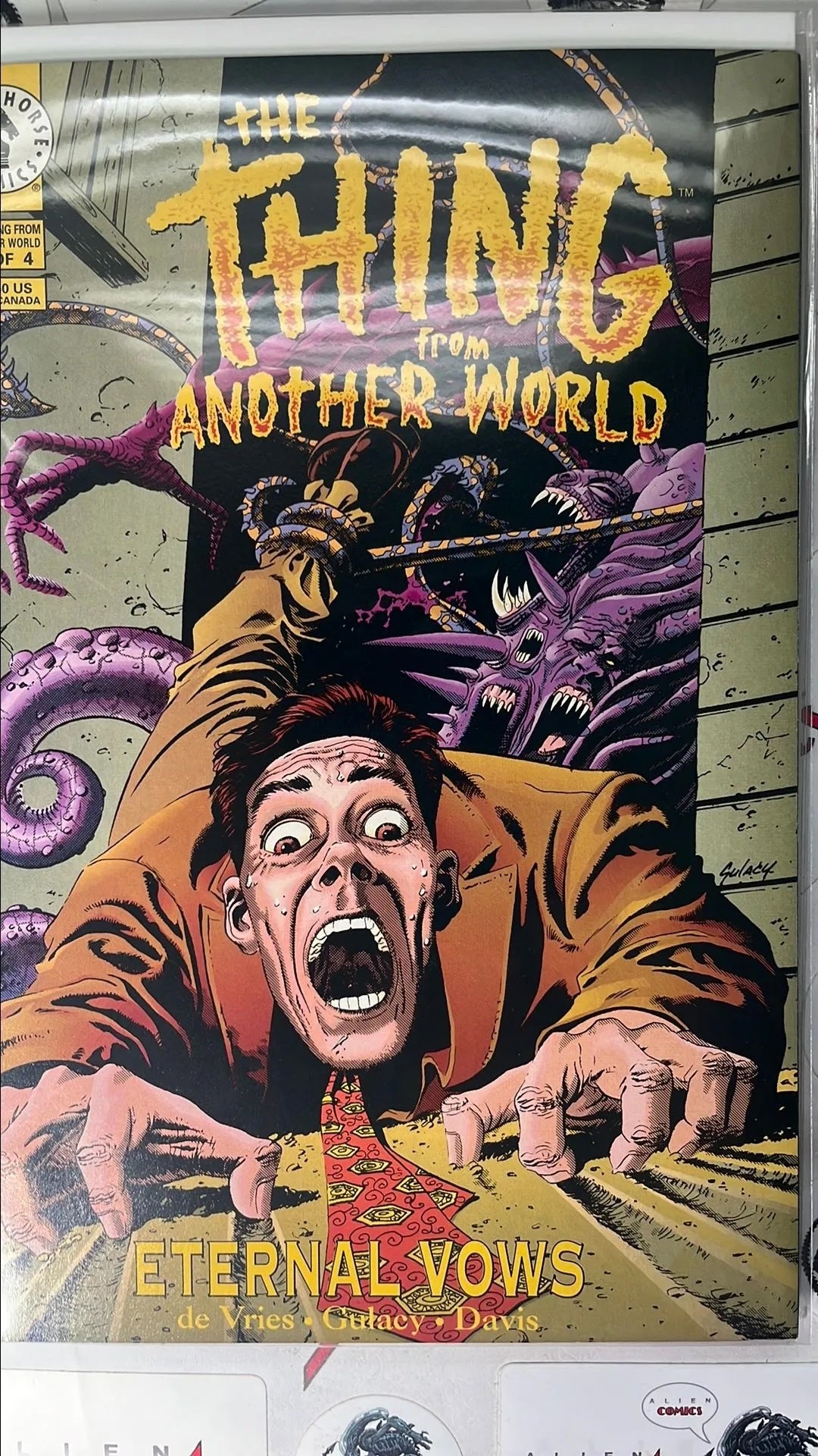 The Thing From Another World: Eternal Vows (4-Book Lot Complete Series Dark Horse 1993 HTF NM)
