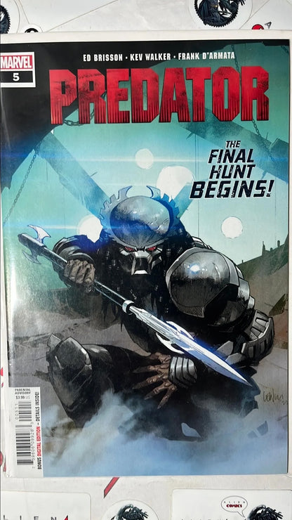 PREDATOR (#5 Marvel 2023 Leinil Francis Yu Cover The Final Hunt Begins! NM)