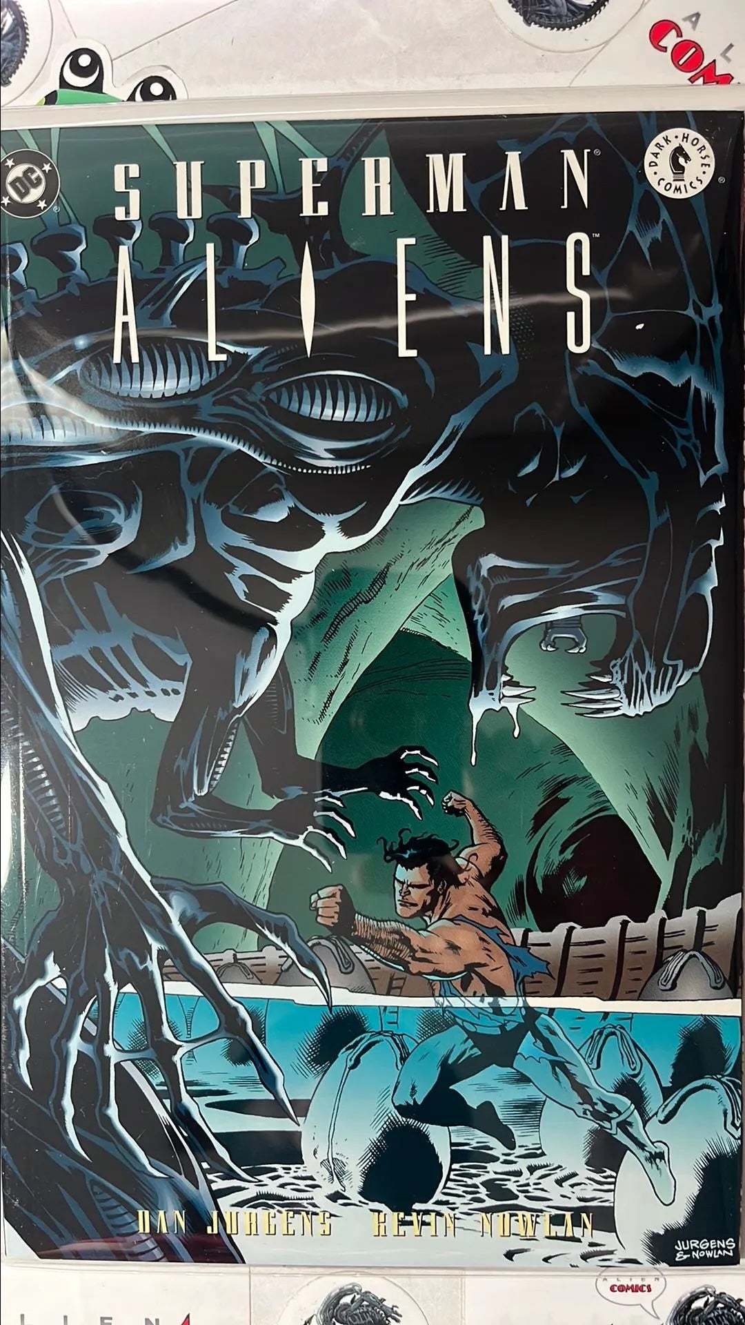 ALIENS/Superman (#3 Dark Horse/DC Crossover 1995 NM)