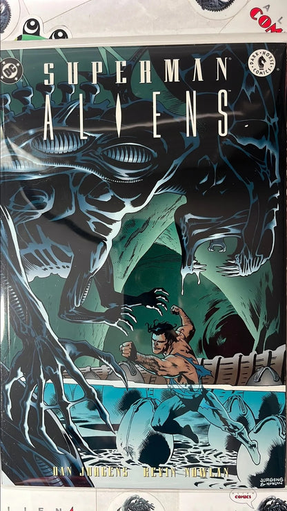 ALIENS/Superman (#3 Dark Horse/DC Crossover 1995 NM)
