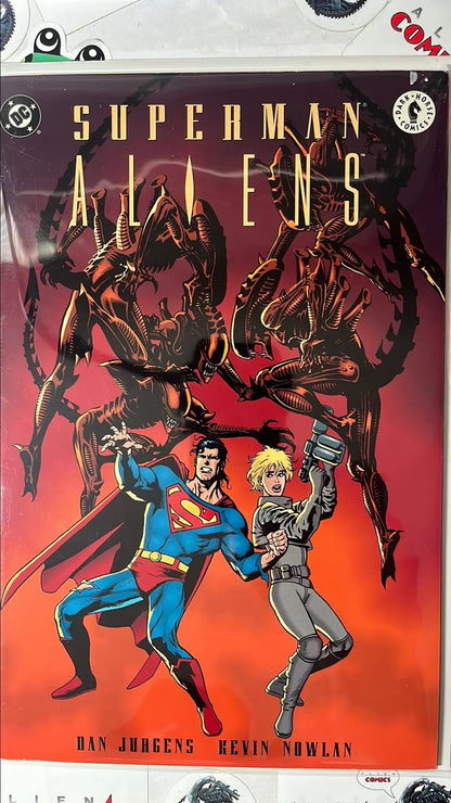 ALIENS/Superman (#2 Dark Horse/DC Crossover 1995 NM)