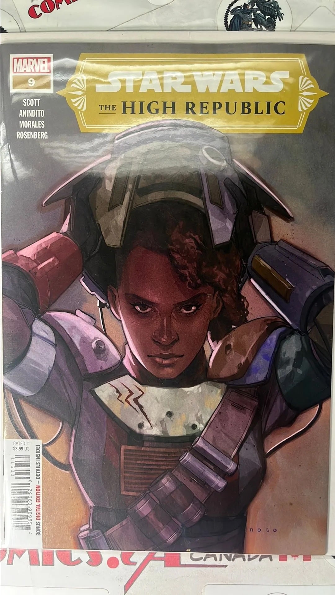 High Republic (#9N Marvel 2021 Phil Noto Variant 1st cameo app. Lourna Dee in a hologram NM)