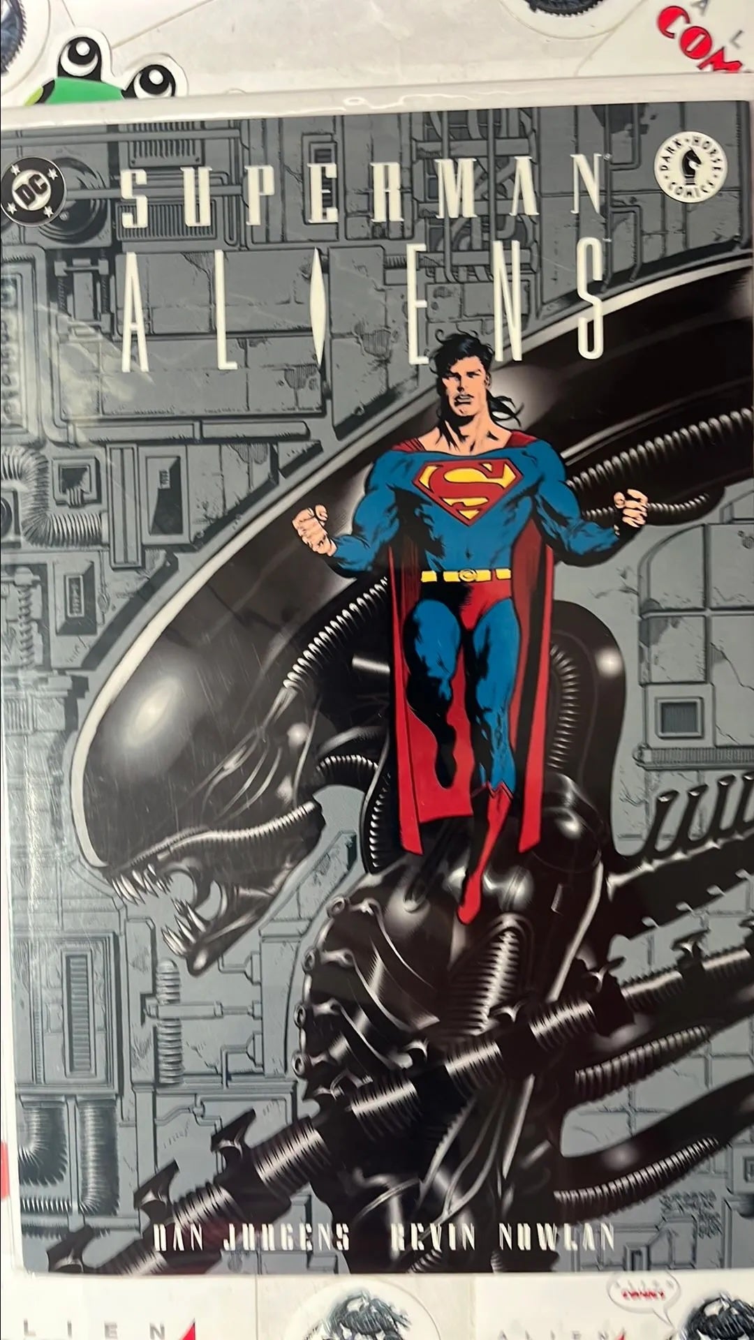 ALIENS/Superman (#1 Dark Horse/DC Crossover 1995 1st Superman vs. Aliens series NM)