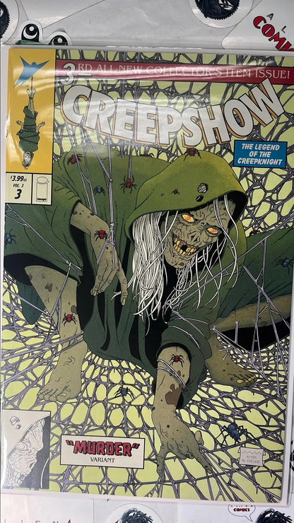 Creepshow (#3M Image Comics 2026 2nd Printing Martin Morazzo & Chris O’Halloran Spider-man 1 Homage Cover Variant NM)