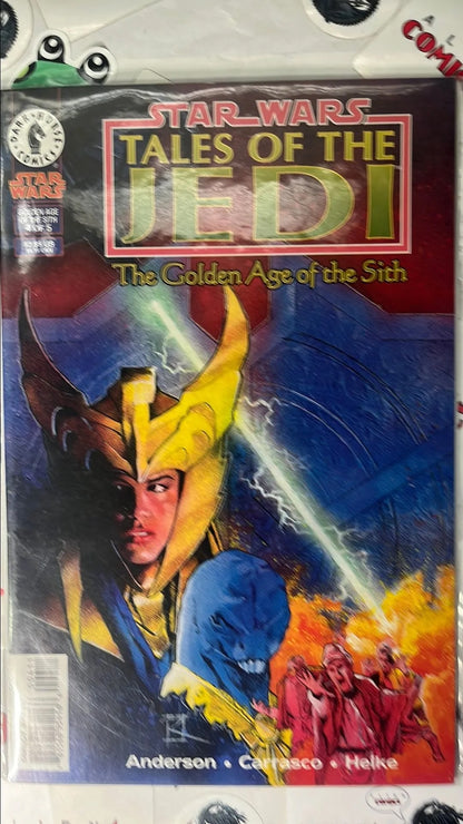 Tales of the Jedi: The Golden Age of the Sith (#4 Dark Horse 1997 Russell Walks Cover NM)