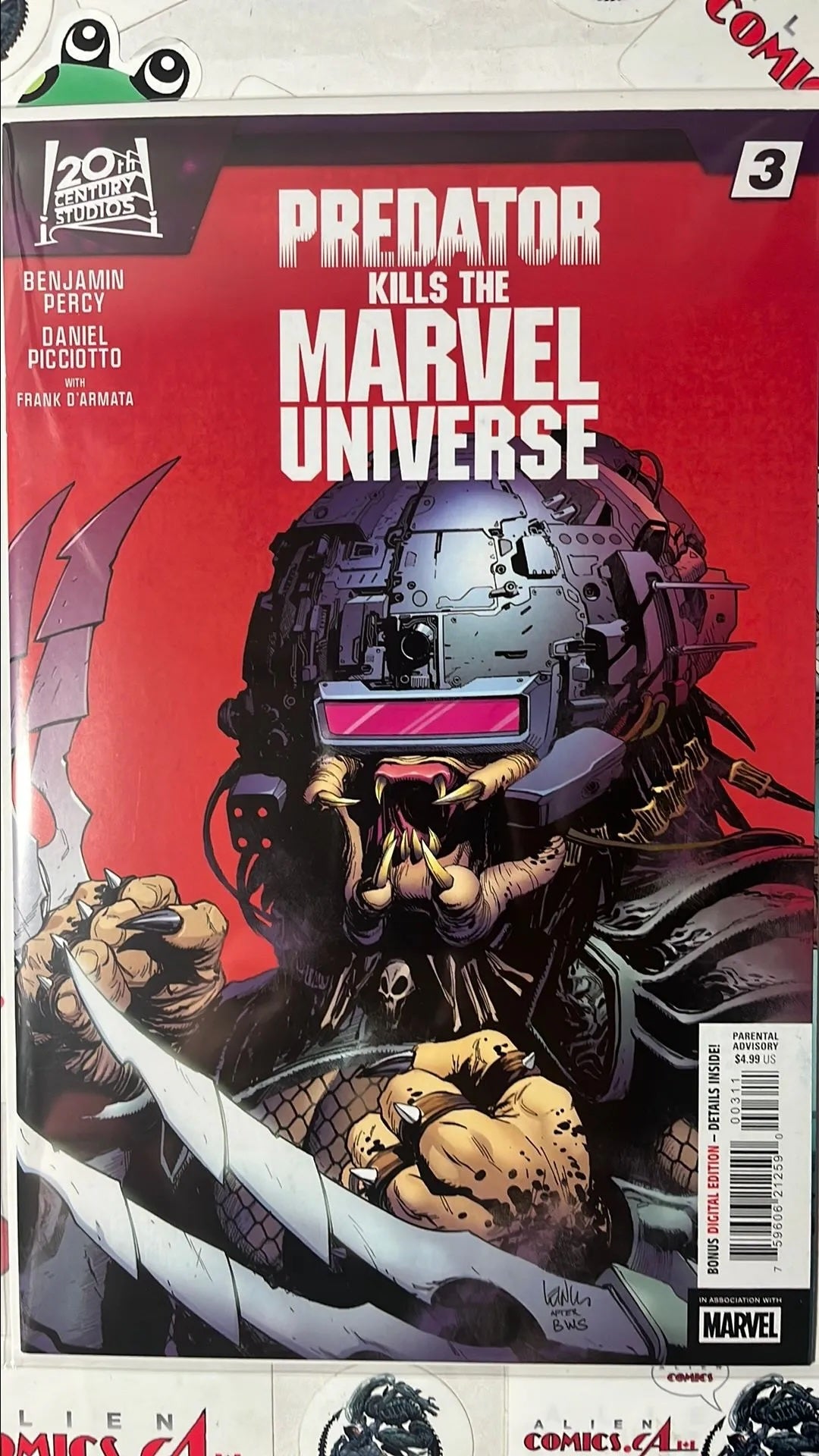 PREDATOR kills the Marvel Universe (#3 Marvel 2024 Matt Milla Marvel Comics Presents: Weapon X #79 Homage Cover NM)