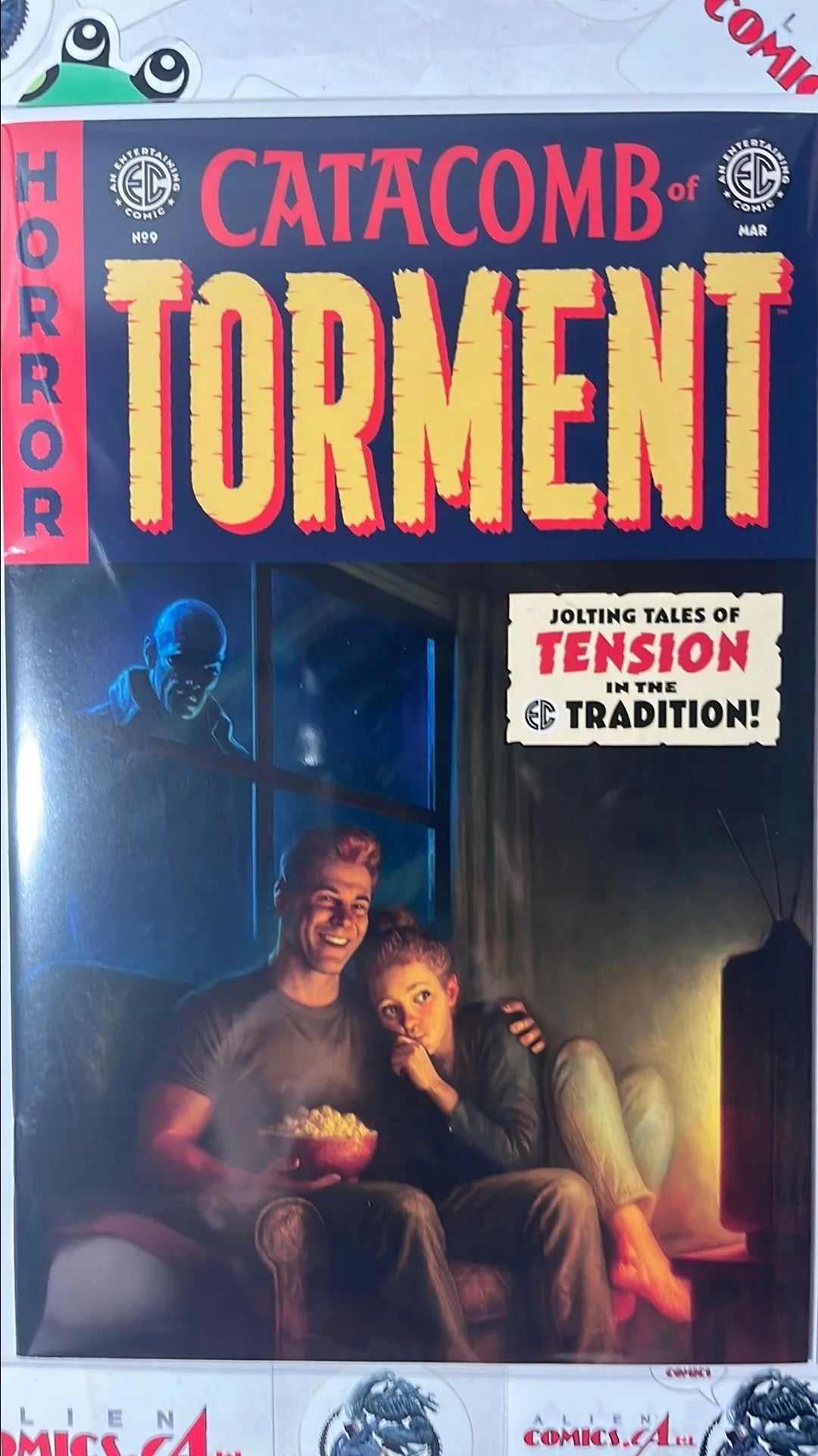 Catacomb of Torment (#9 EC/Oni Press 2026 Ariel Olivetti Cover Stranger Outside the Window NM)