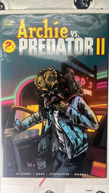 Archie vs. PREDATOR II (#2 Dark Horse 2019 Robert Hack Cover NM)