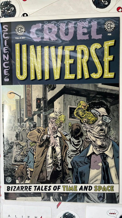 Cruel Universe (#7B EC/Oni Press 2026 Tom Fowler Variant Parasite Aliens Living In People’s Eyes NM)
