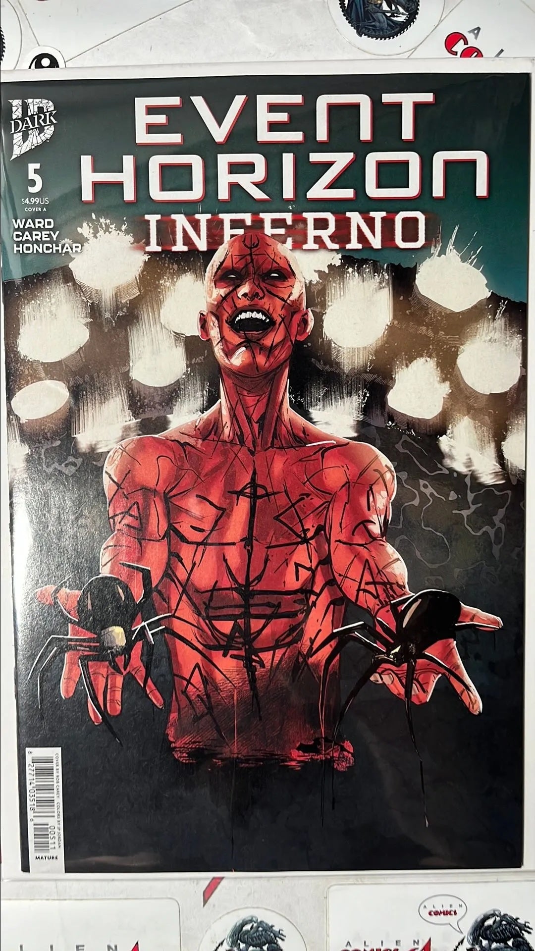 Event Horizon: Inferno (#5 IDW Dark 2026 Rob Carey Cover NM)