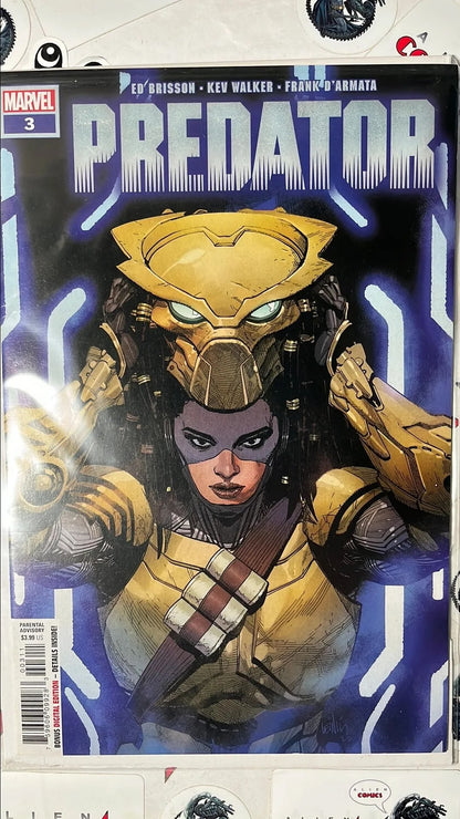 PREDATOR (#3 Marvel 2023 Leinil Francis Yu Cover Woman In Predator Armour NM)