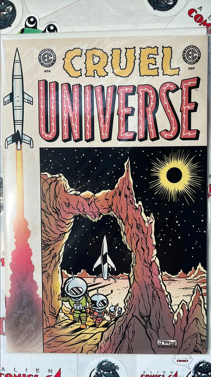 CRUEL UNIVERSE 4C EC/Oni Press 2024 Jay Stephens 1:10 Variant Space Arch with Eclipse HTF HIGH GRADE