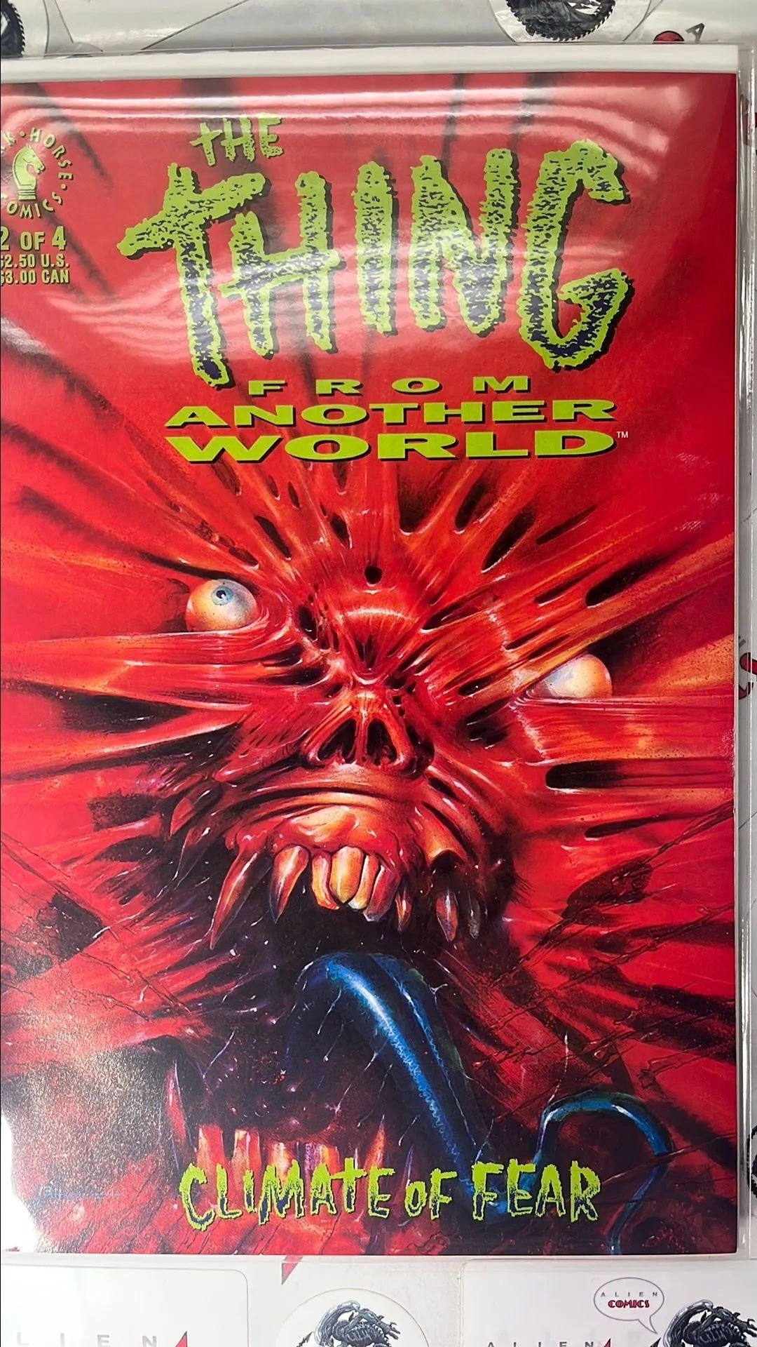 The Thing From Another World: Climate of Fear (4-Book Lot Complete Series Dark Horse 1992 HTF NM)